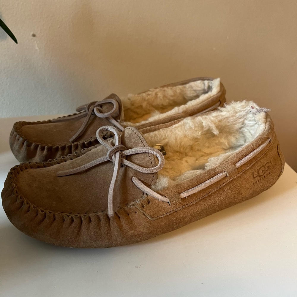UGG Brown Moccasin Slippers